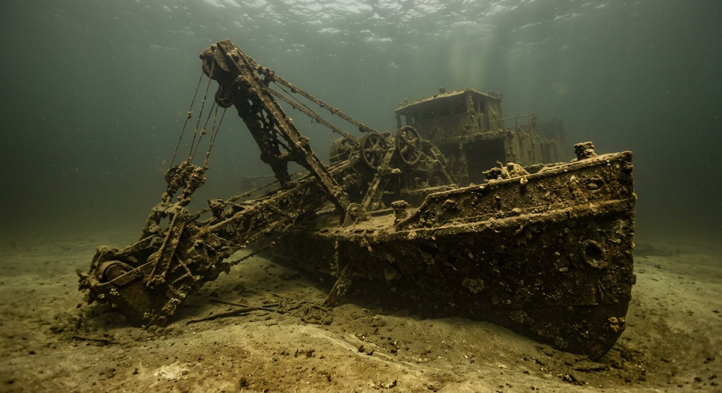 Artistic impression of the Henry Bacon (dredge)